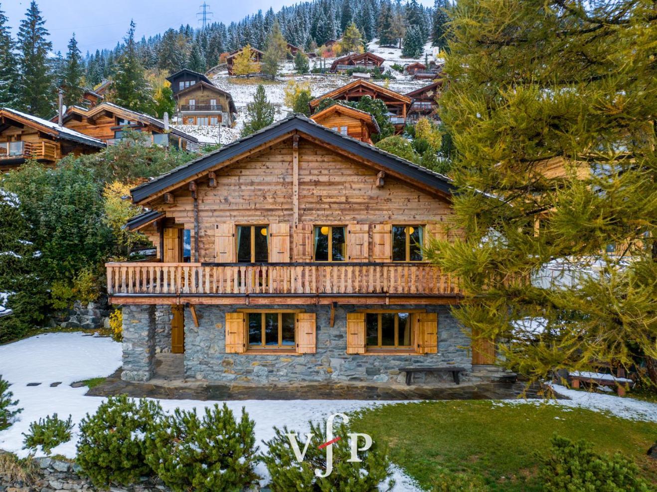 Villa L'Alouvy Winter Dream Chalet For Family At Verbier Extérieur photo