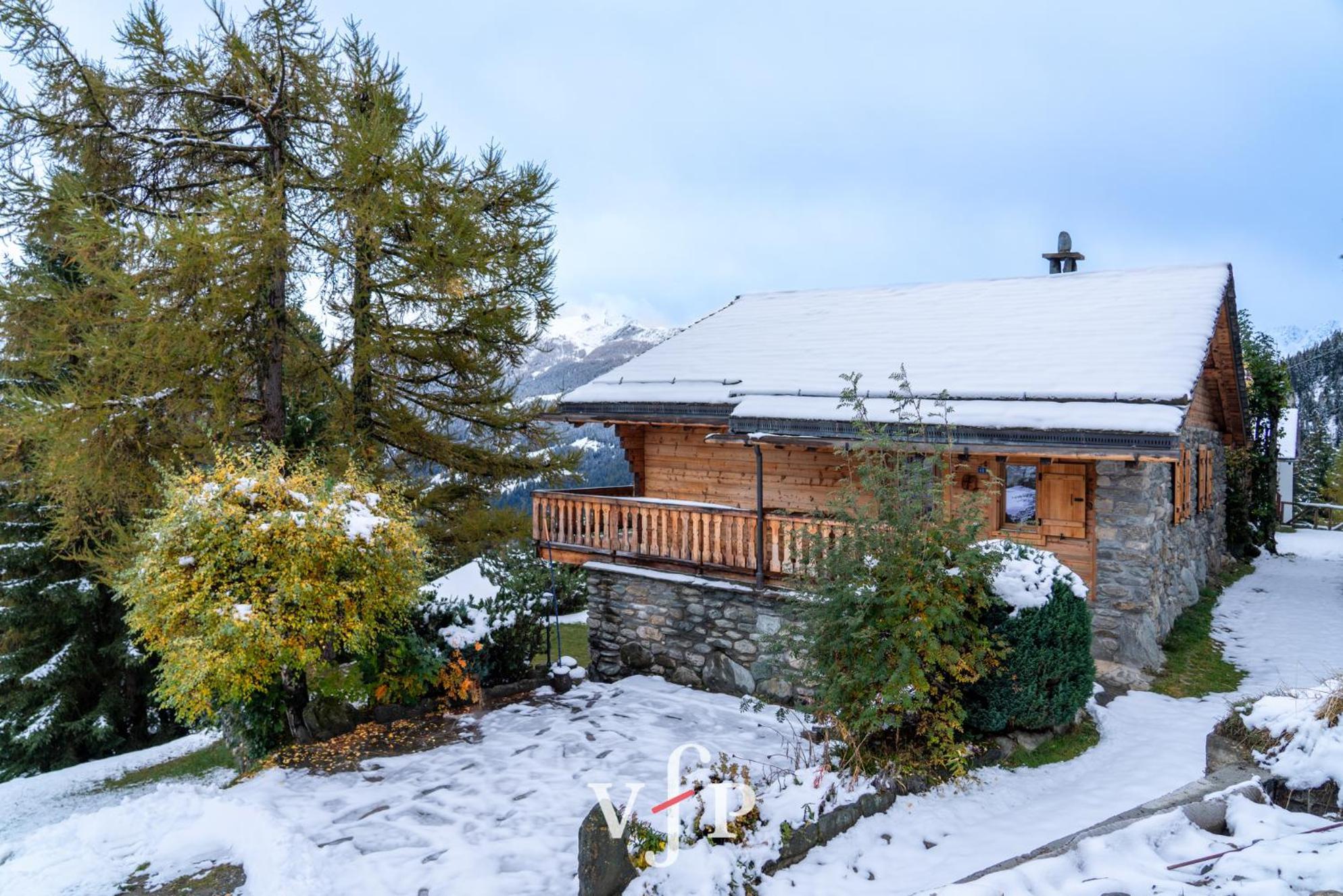 Villa L'Alouvy Winter Dream Chalet For Family At Verbier Extérieur photo